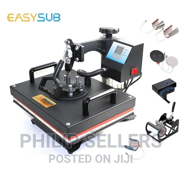 8 in 1 Combo Heat Press Machine Sublimation Printer 2D Therm - thumbnail 5