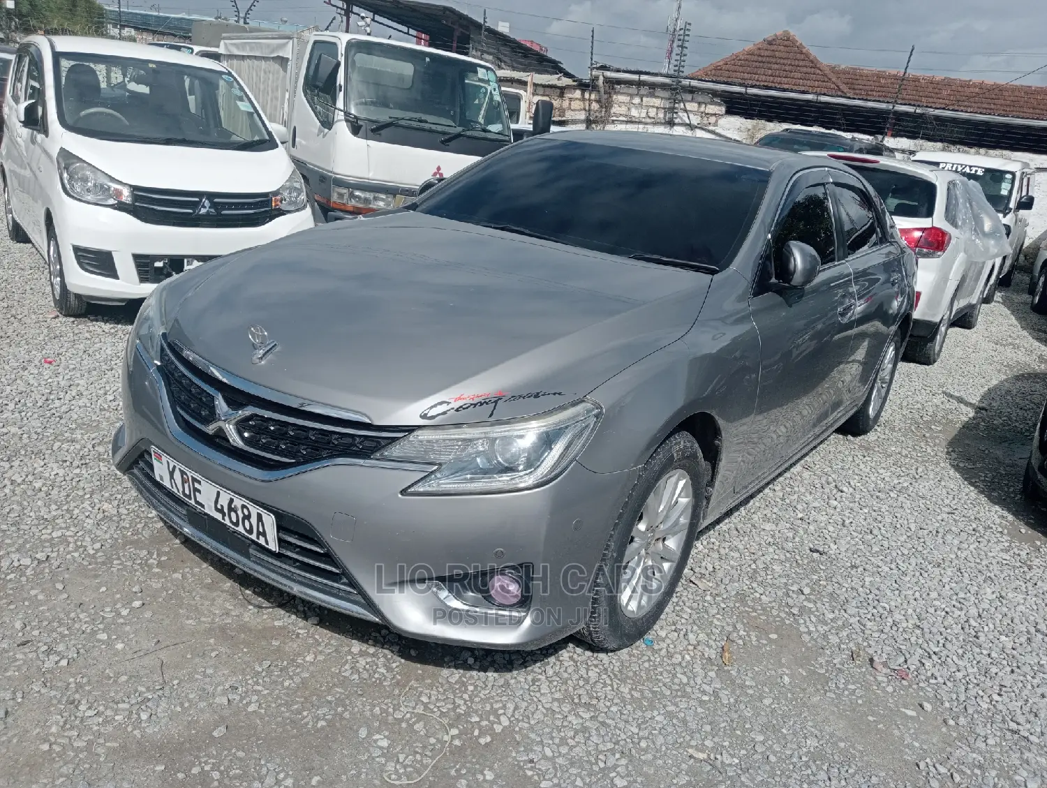 Toyota Mark X 2014 Gray