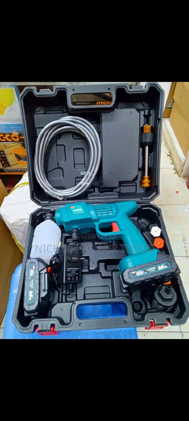 Rechargeable Car Washing - main view