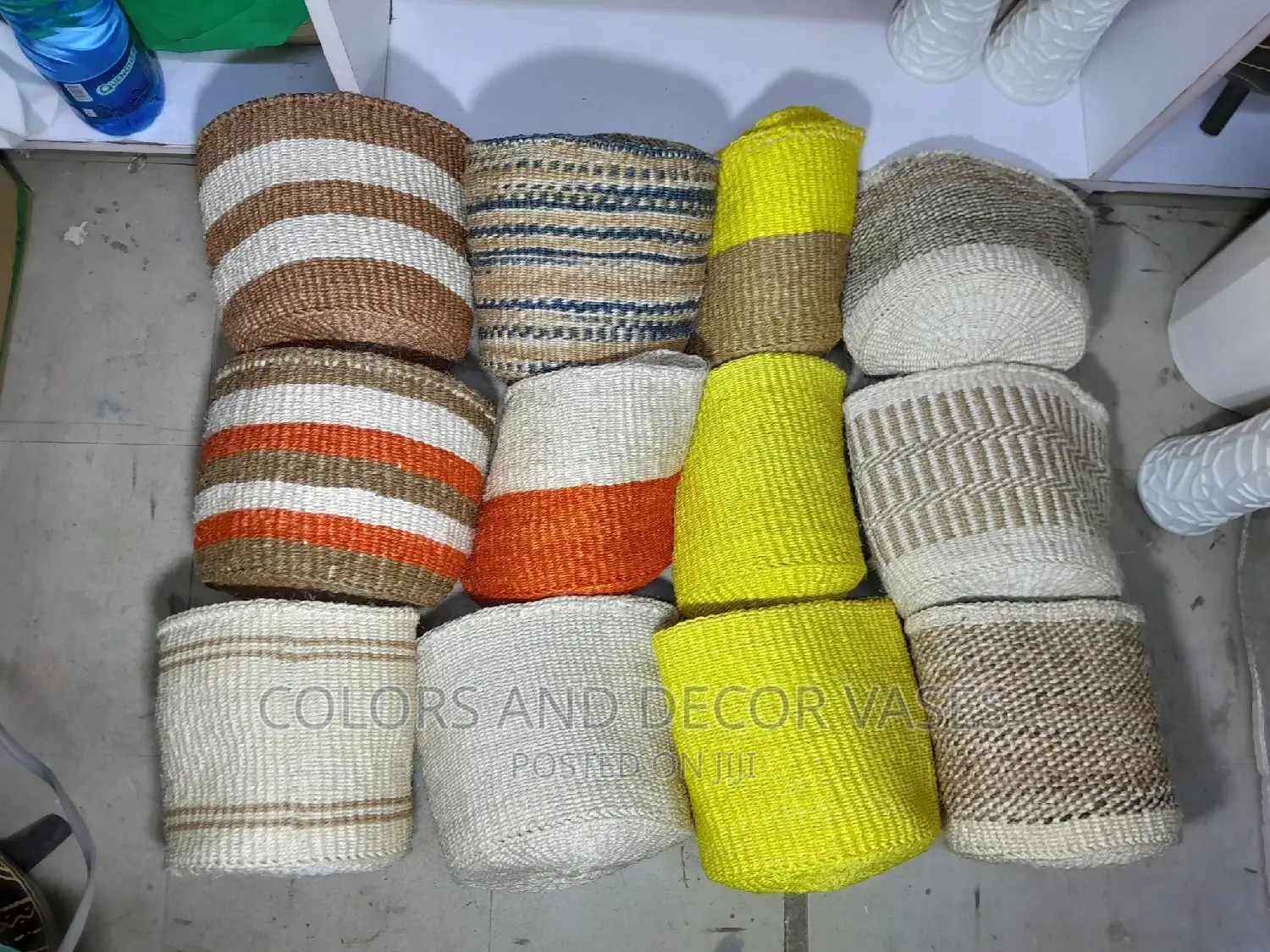 Sisal Baskets Size 8 Inches