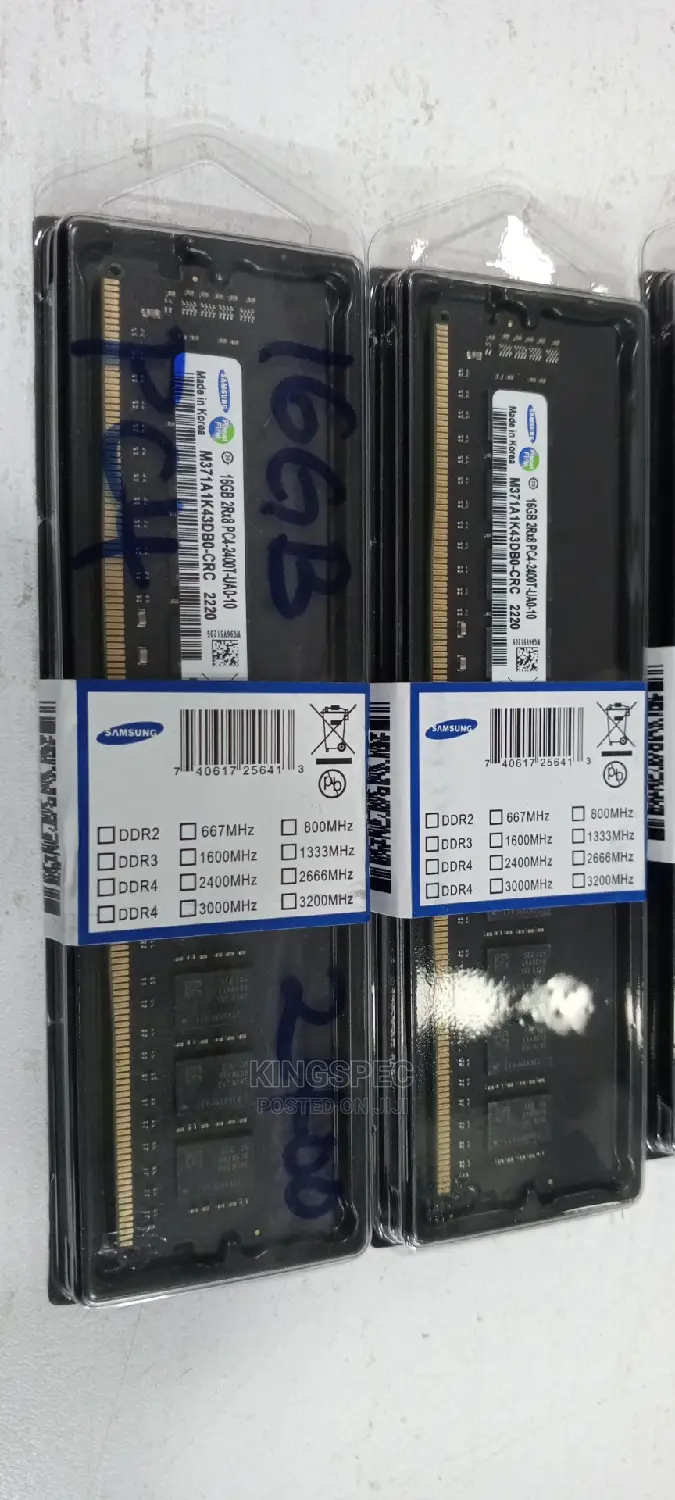 Desktop Memory 16gb Ddr4(Pc4) -2400mhz