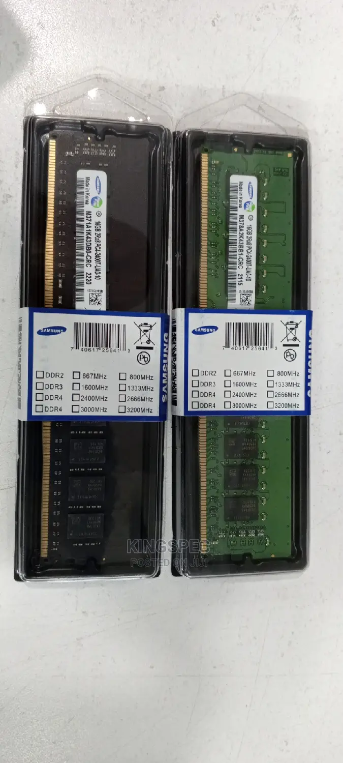 Desktop Memory 16gb Ddr4(Pc4) -2400mhz