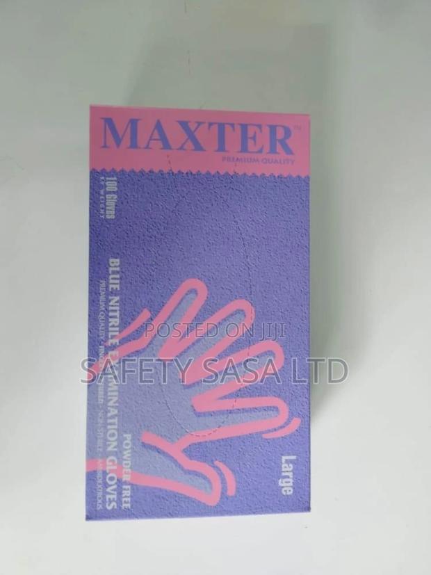 Blue Nitrile Gloves; Disposable Nitrile Gloves