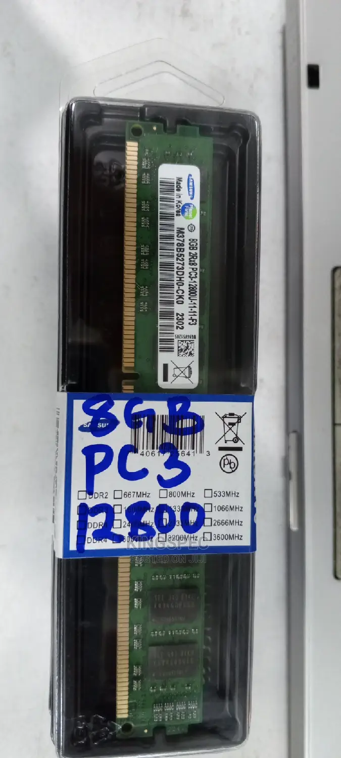 Desktop Memory 8gb Ddr3 (Pc3) -12800mhz