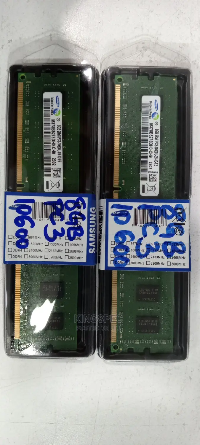 Desktop Memory 8gb Ddr3 (Pc3) -10600mhz