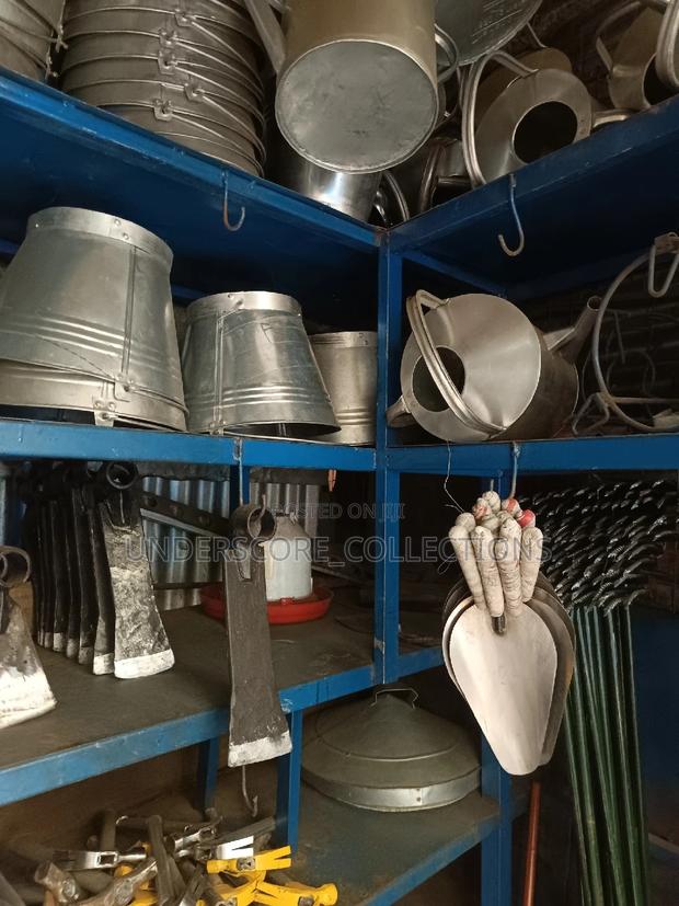 Heavy Duty Metallic School Buckets - main view