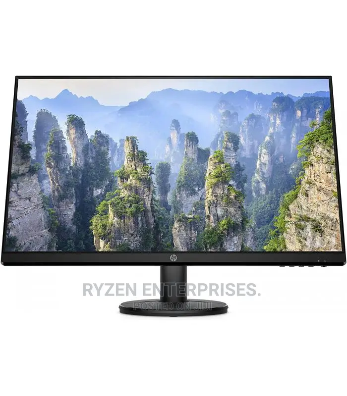 HP V27i 27" FHD Monitor, Black Color.
