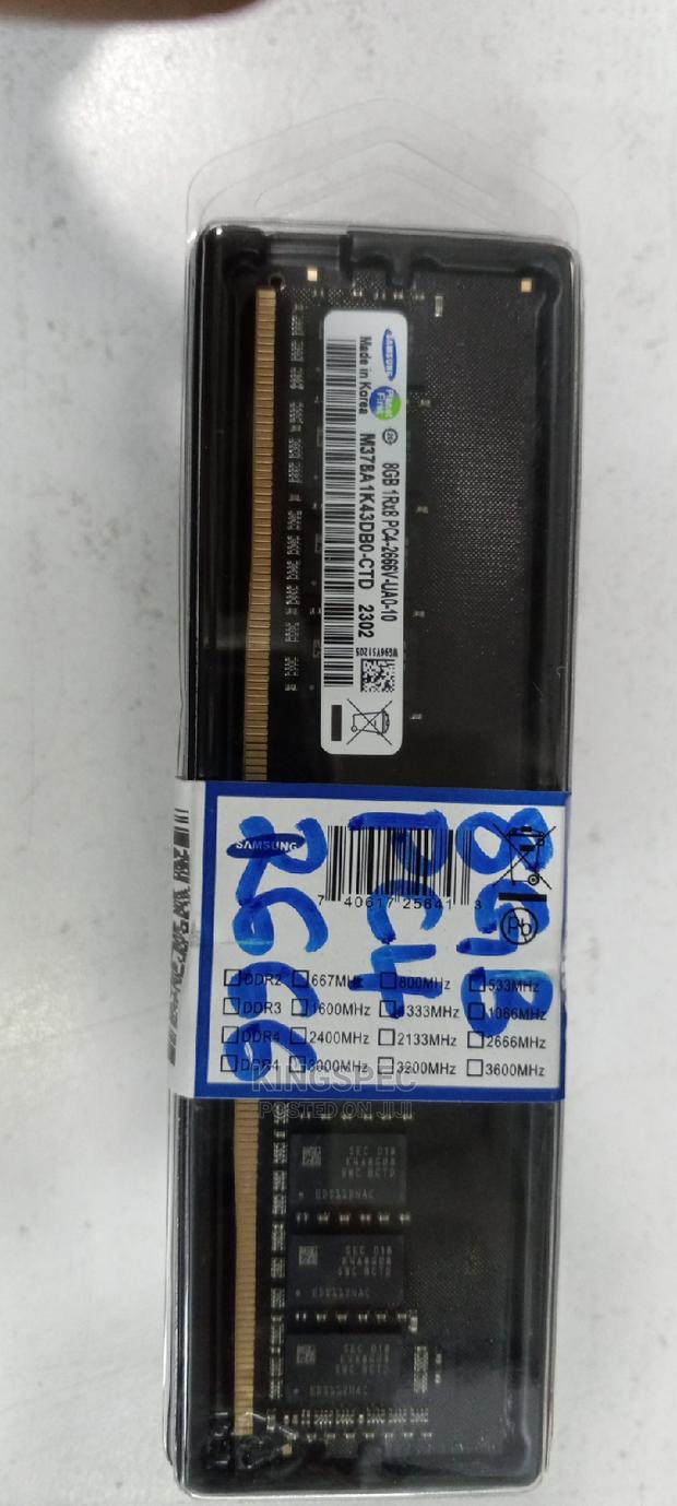 Desktop Memory 8gb Ddr4(Pc4) 2666mhz