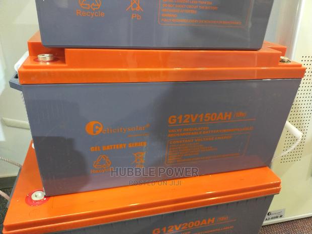 Felicity Solar Gel Battery 12v 200ah 1 Year Warranty - thumbnail 6