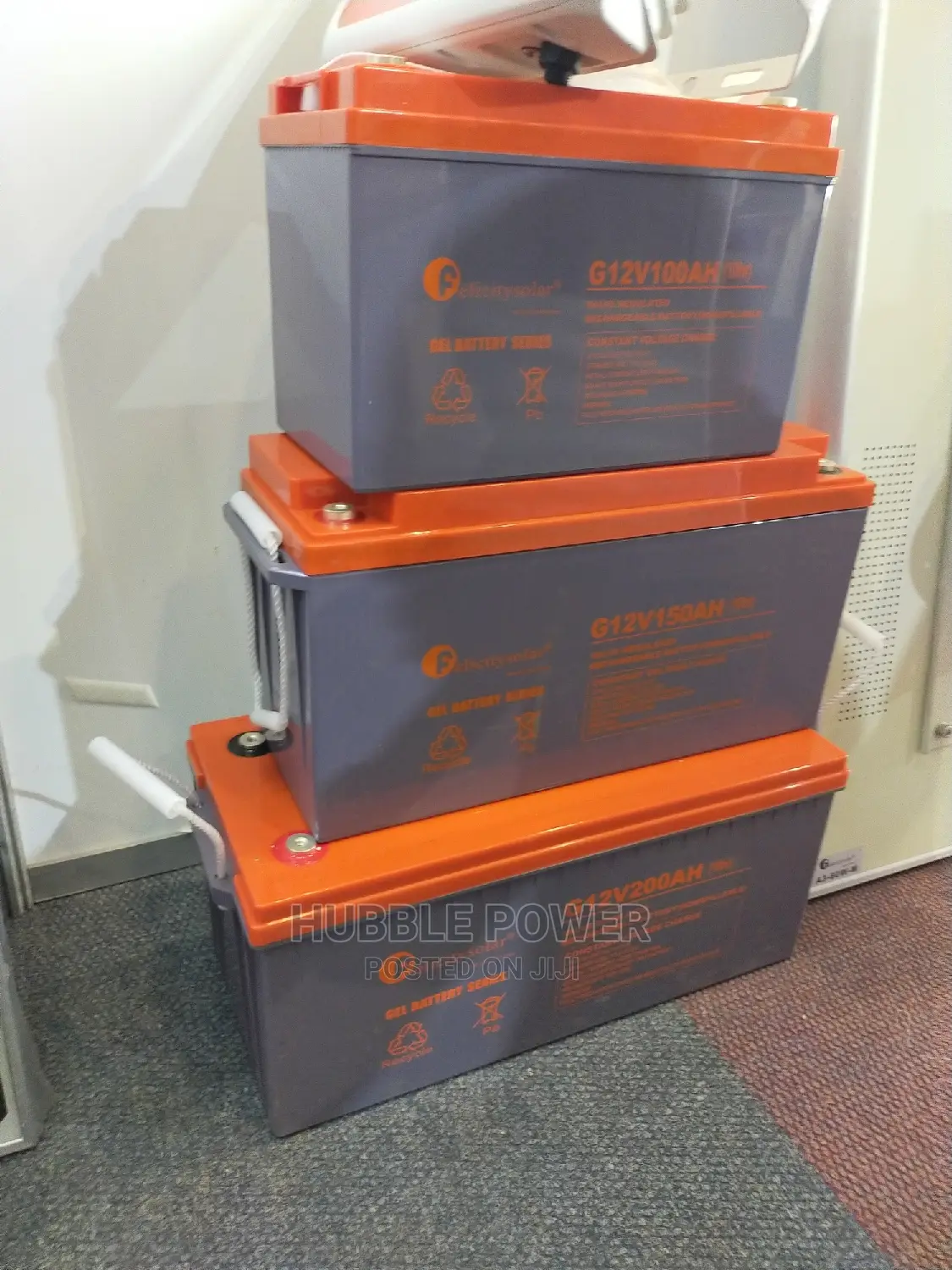 Felicity Solar Gel Battery 12v 200ah 1 Year Warranty