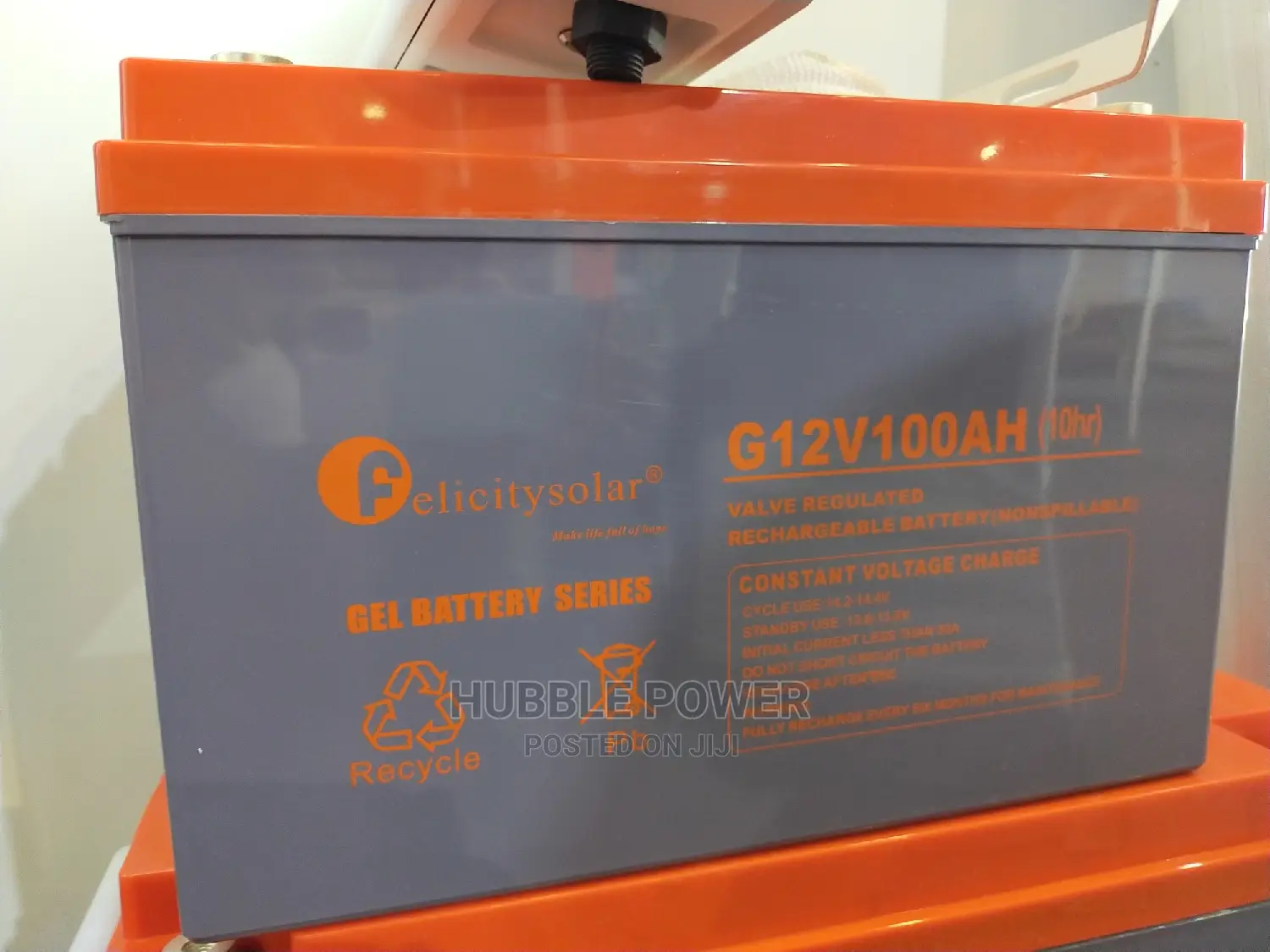 Felicity Solar Gel Battery 12v 200ah 1 Year Warranty
