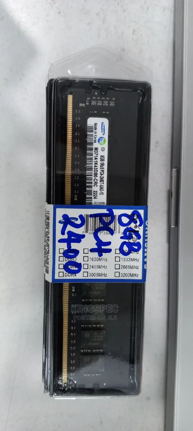 Desktop Memory 8GB DDR4(PC4) 2400mhz