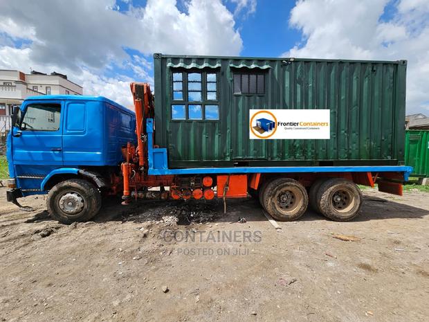 20ft Container Farm House Storage. - main view