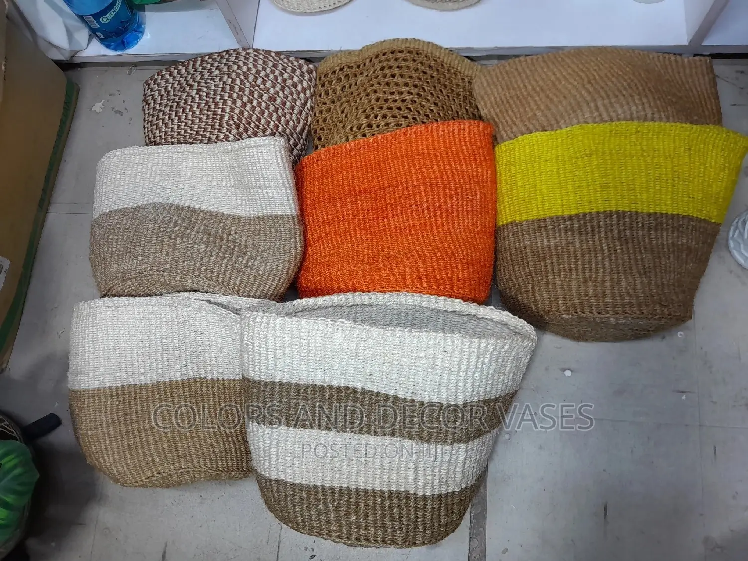 Baskets 10" Sisal 25cmx25cm