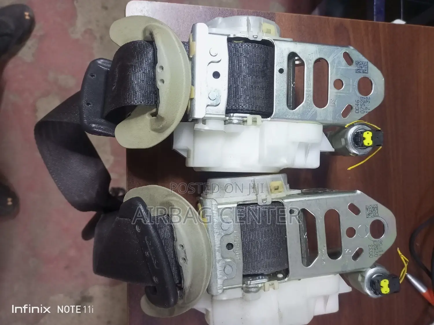 Axio/Fielder 2007 Front Safety Belts