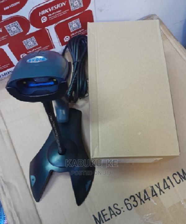 Syble USB Handheld Barcode Scanner With Stand 1D - main view
