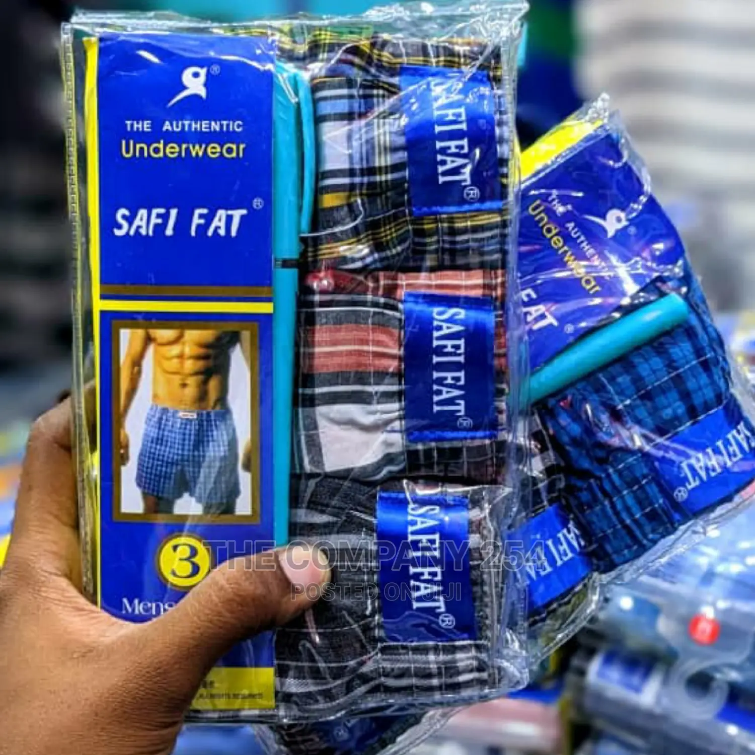 Checked 3 Pack Boxer Shorts
Sizes S to 2xl
Ksh.1200
