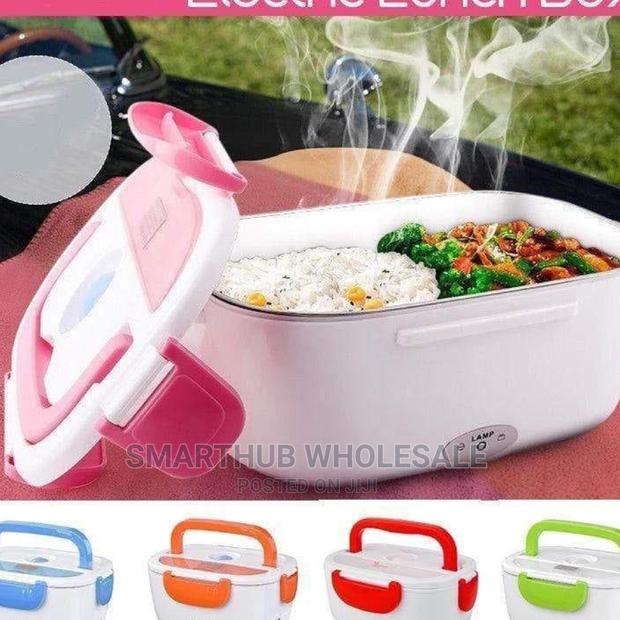 Electric Lunch Box Green Blue and Pink - main view