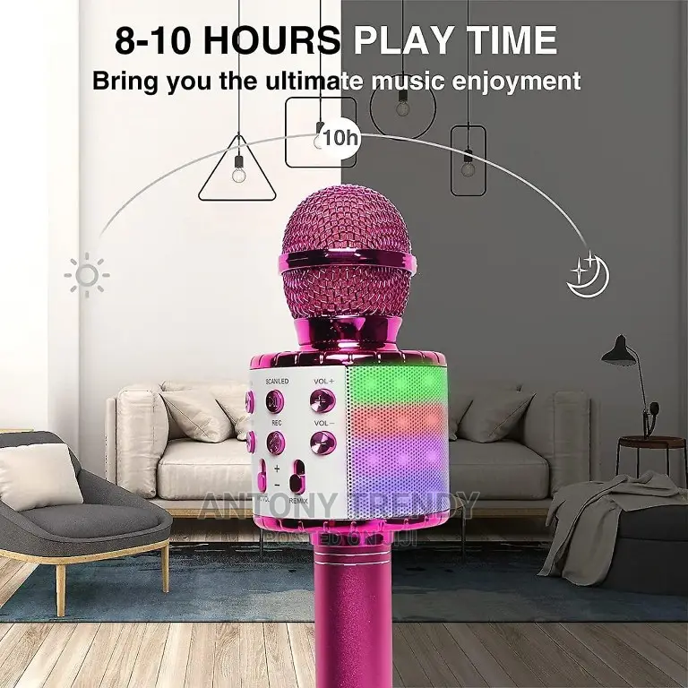 Handheld Karaoke Mic Speaker Machine