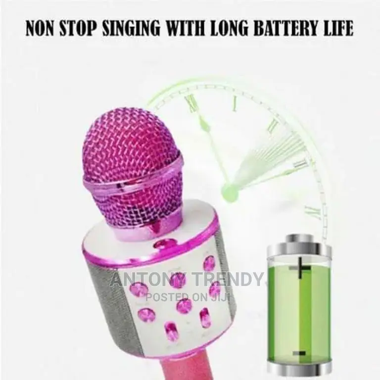 Bluetooth Karaoke Microphone Wireless Portable