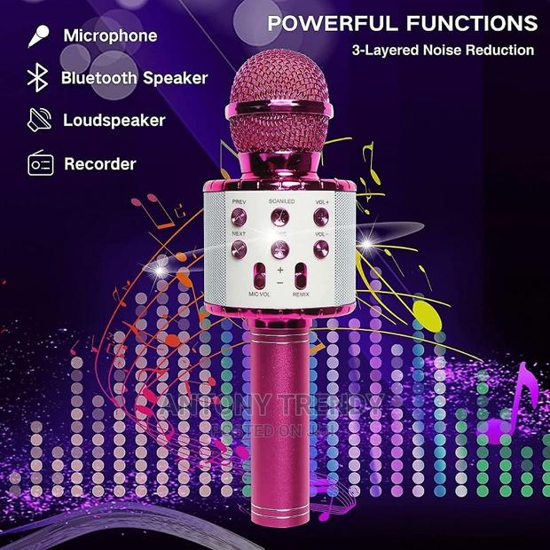 Karaoke Microphone Wireless Portable Speaker Handheld