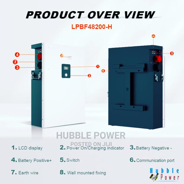 Lithium Ion Phosphate Battery 10kwh 51.2v 6000cycles 80%Dod - thumbnail 5