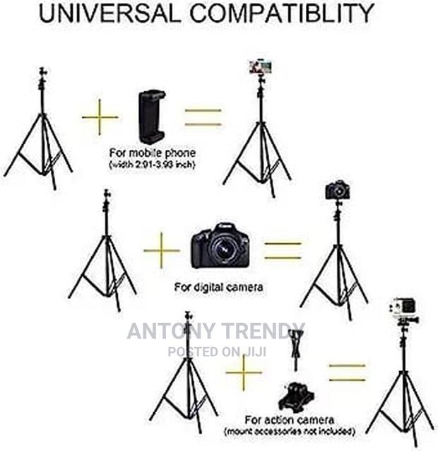 Portable 2.1M Tripod Stand Camera Stand Camera Stand - thumbnail 2