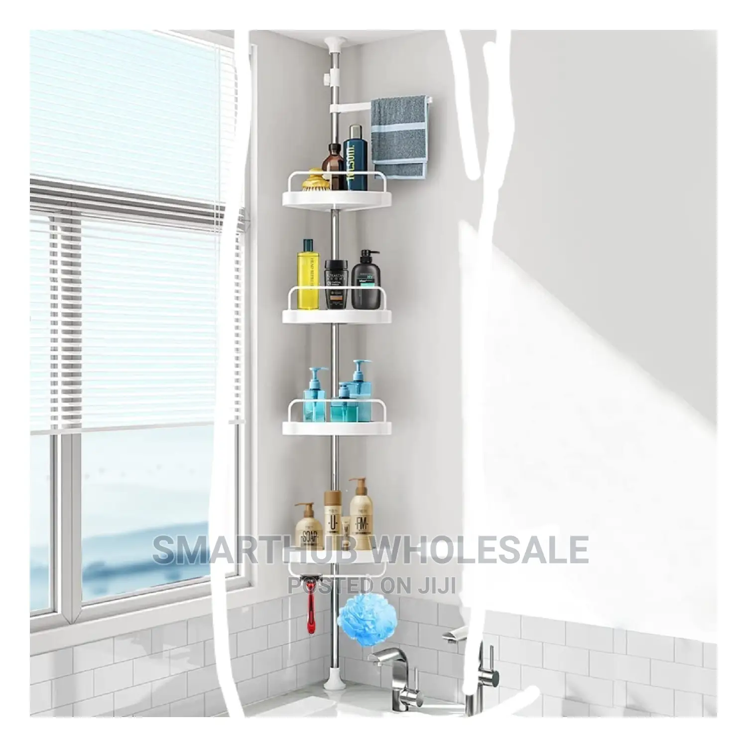 Bathroom Organizer Corner Shelf
