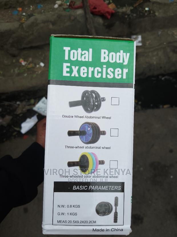 Total Body Exercise Roller Double Wheel Roller - 180kgs - main view