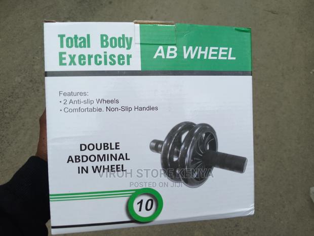 AB Wheel 180kgs Roller Double Wheel + Free Knee Mat
