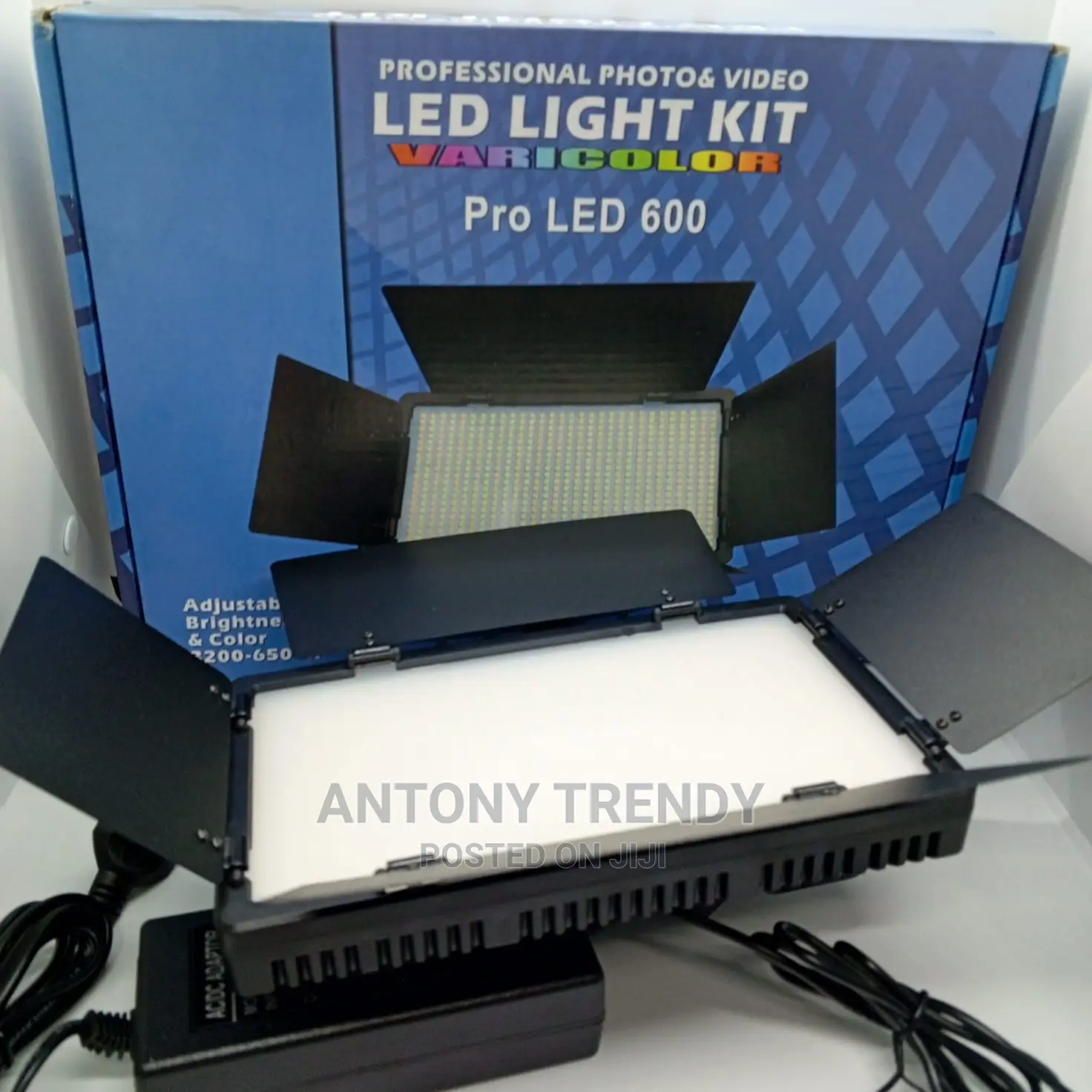 Professional Photo Video Led Light Kit Varicolor 600-bulb