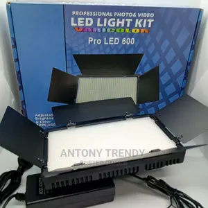 Professional Photo Video Led Light Kit Varicolor 600-bulb