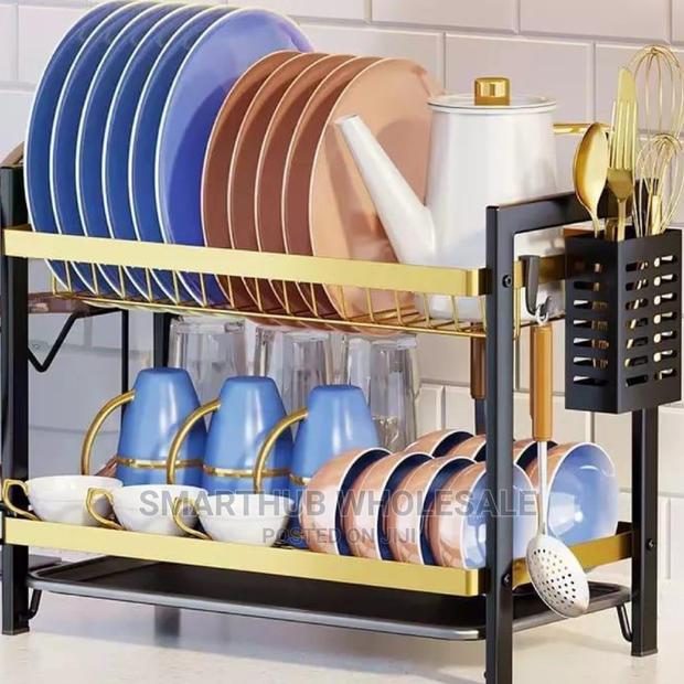 2layer Golden Black Dishrack