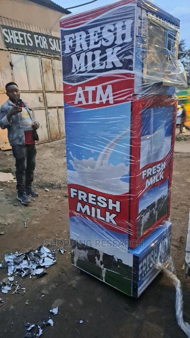 Milk Atm Dispenser Machine - main view