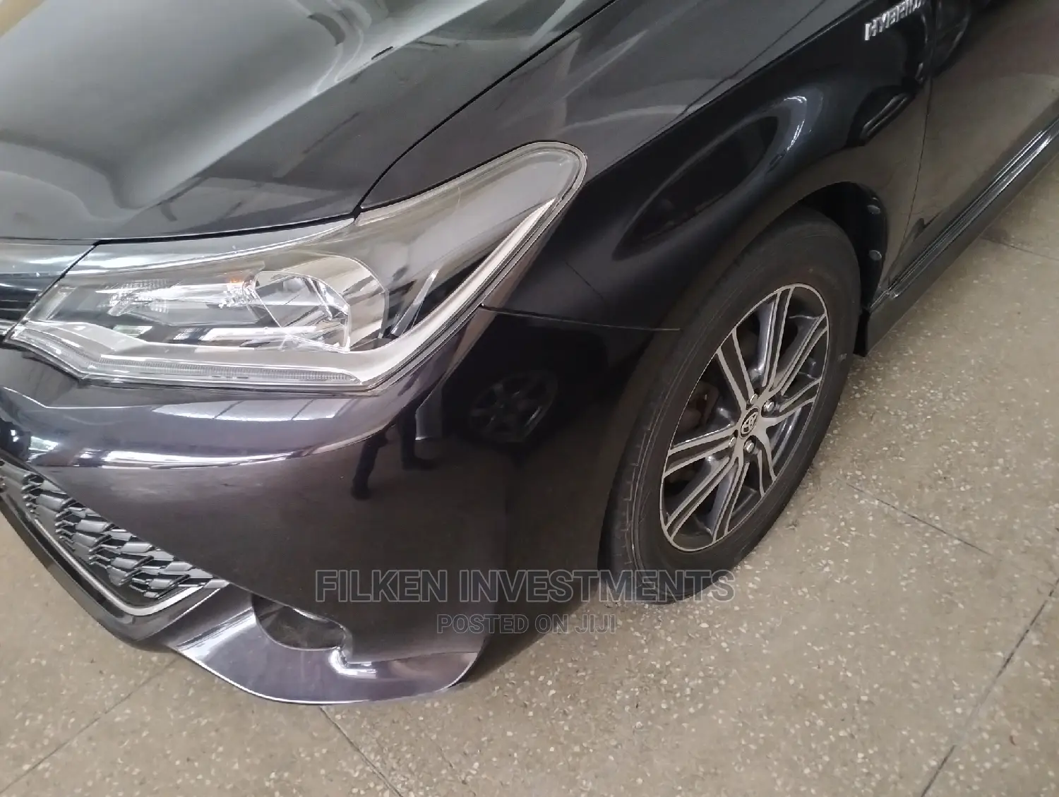 Toyota Corolla Fielder 2016 Black