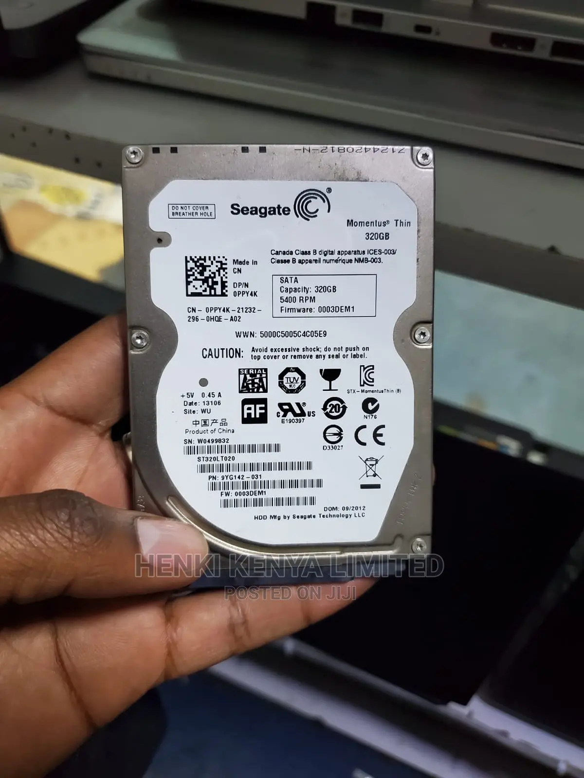 320gb Hard Drive for Laptop