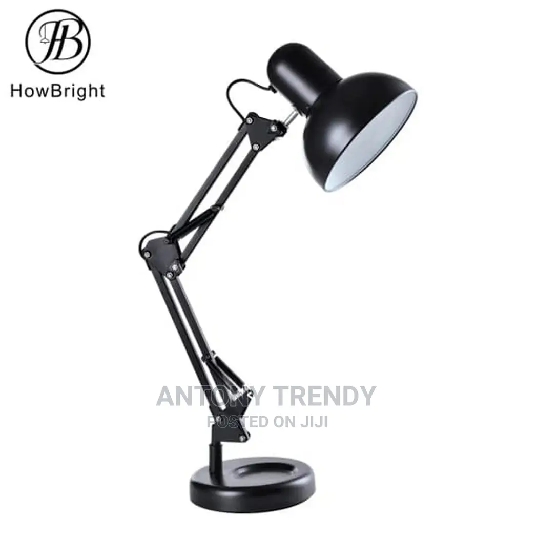 Light W/ Metal Clamp Vintage Work Office