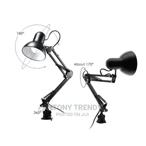 Vintage Desk Lamp With Articulated Arm
