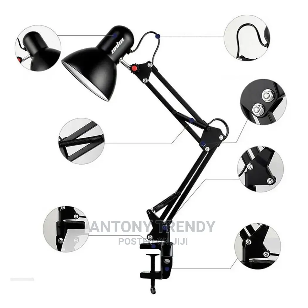 Flexible Desk Light for Bedside Office Table Reading