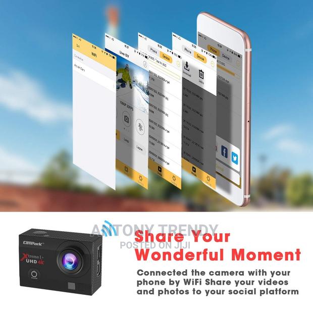 Generic 1080p Waterproof Action Cam Digital Video Camera - thumbnail 2