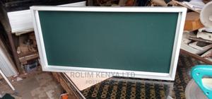 Noticeboard With Glass Sliding Doors Which Are Lockable - main view