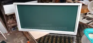 Noticeboard With Glass Sliding Doors Which Are Lockable