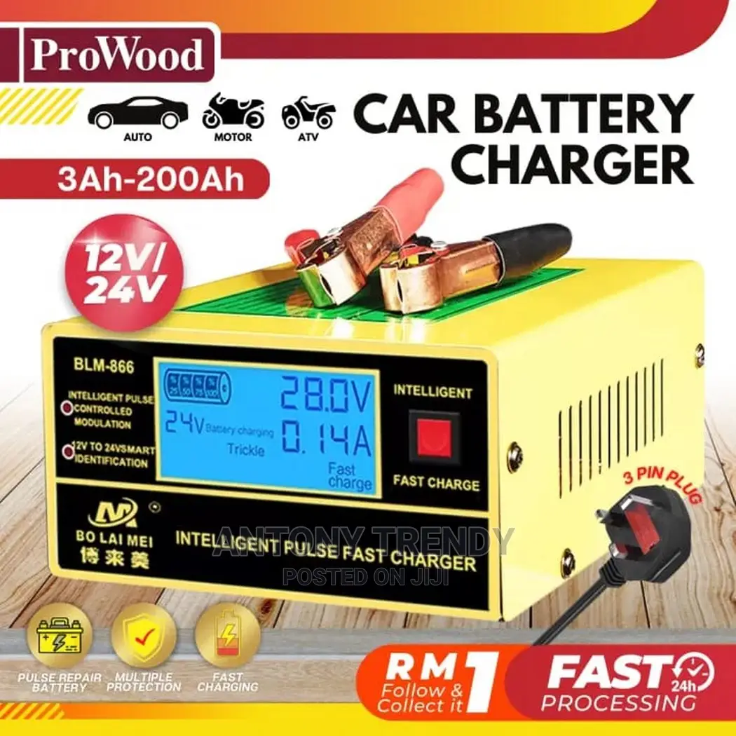 Smart Automatic Battery Charger Car Battery Charger