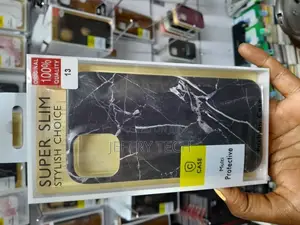 Casely iPhone 13 Case | Black Marble Case |