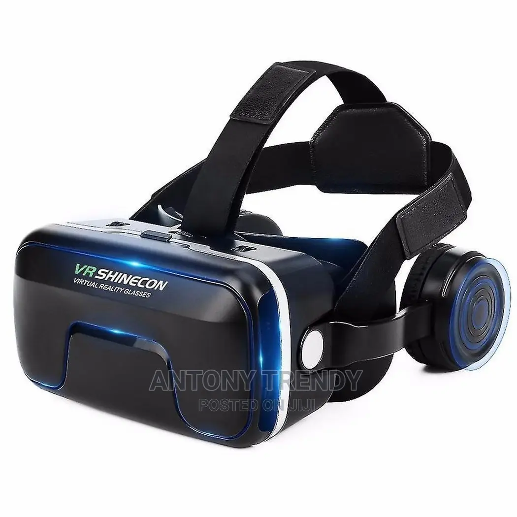 Vr Shinecon Virtual Reality 3d Vr Glasses W/ Earphone