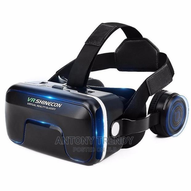 Vr Shinecon Virtual Reality 3d Vr Glasses W/ Earphone - main view