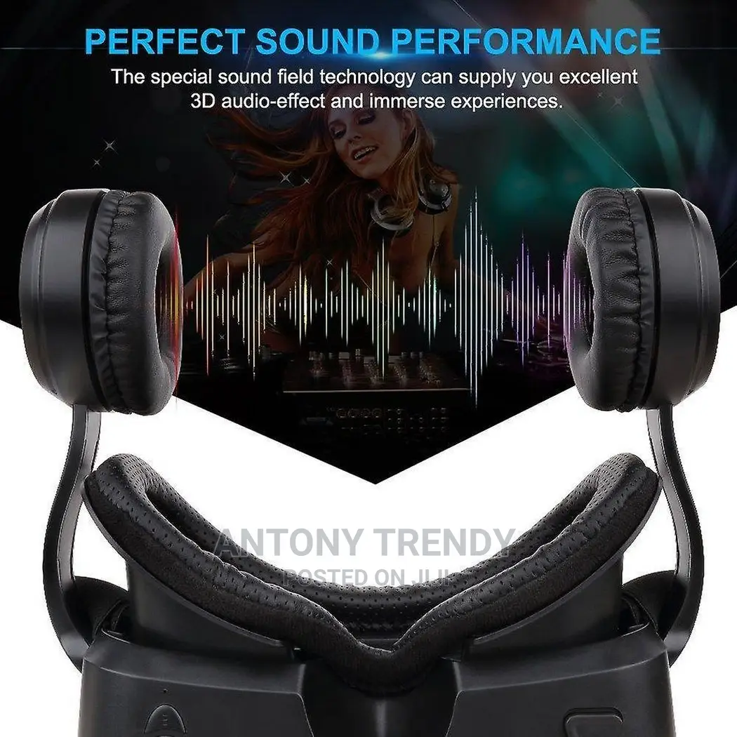 Vr Shinecon Virtual Reality 3d Vr Glasses W/ Earphone