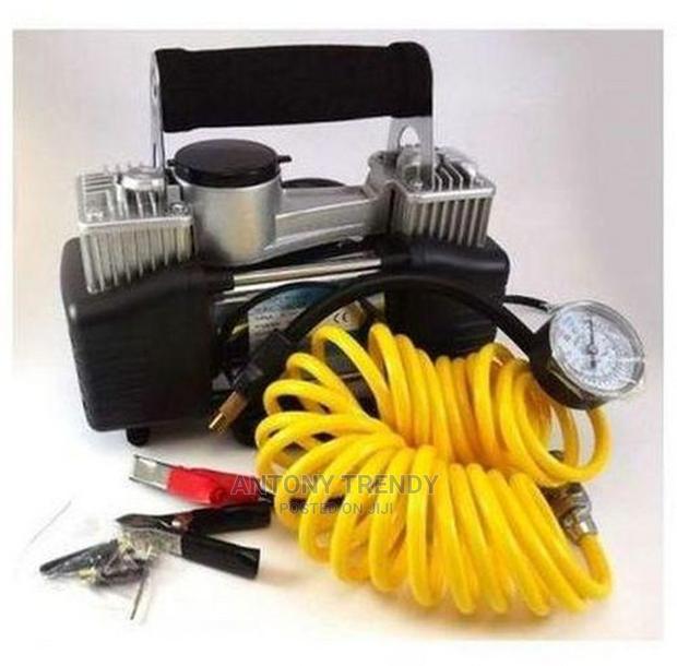 Double Cylinder Car Air Compressor Tire Pump - main view