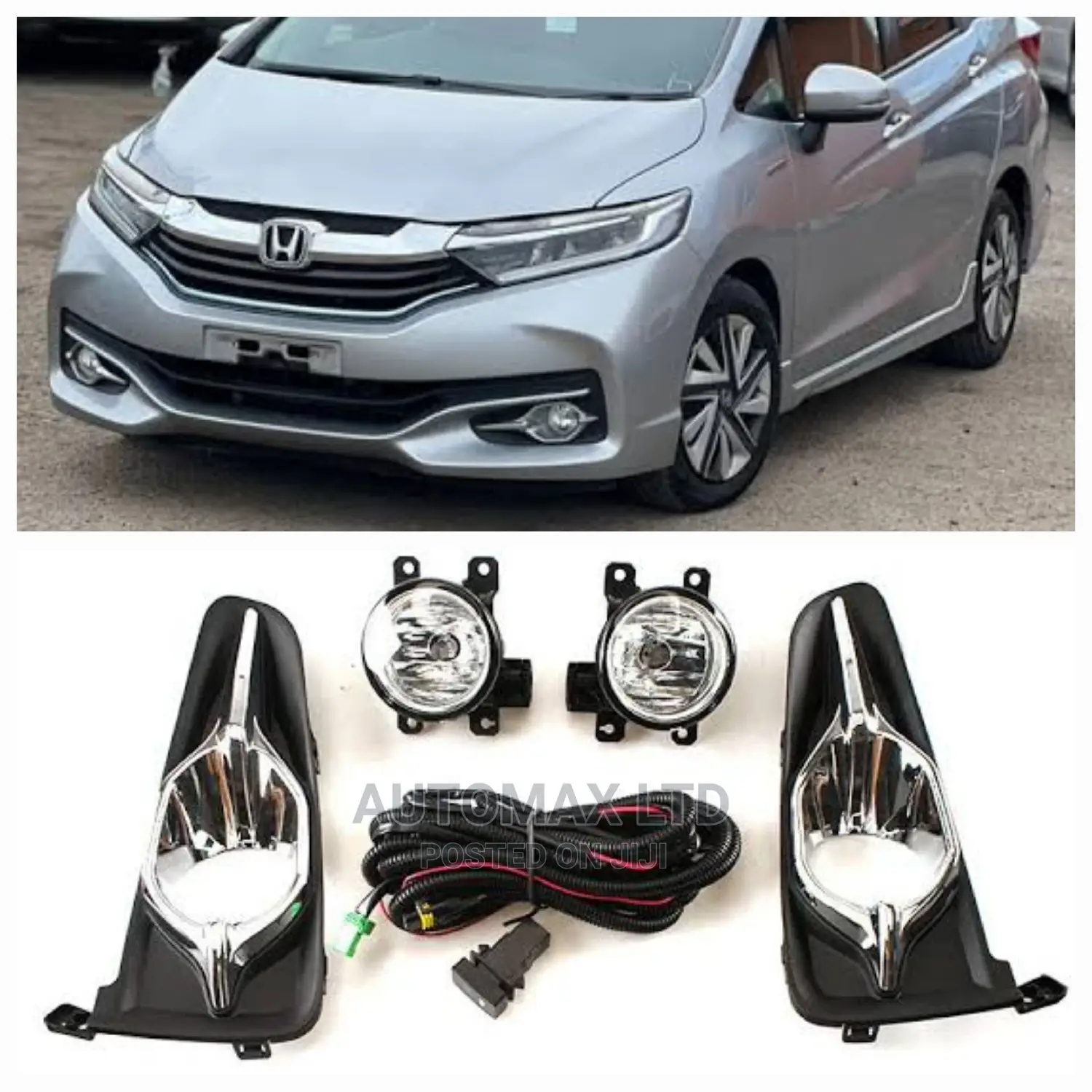 Yr2017+, Honda Fit Shuttle, Fog Lights Set With Harness