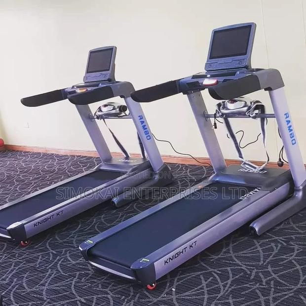 4.5HP Commercial Knight Treadmills - main view